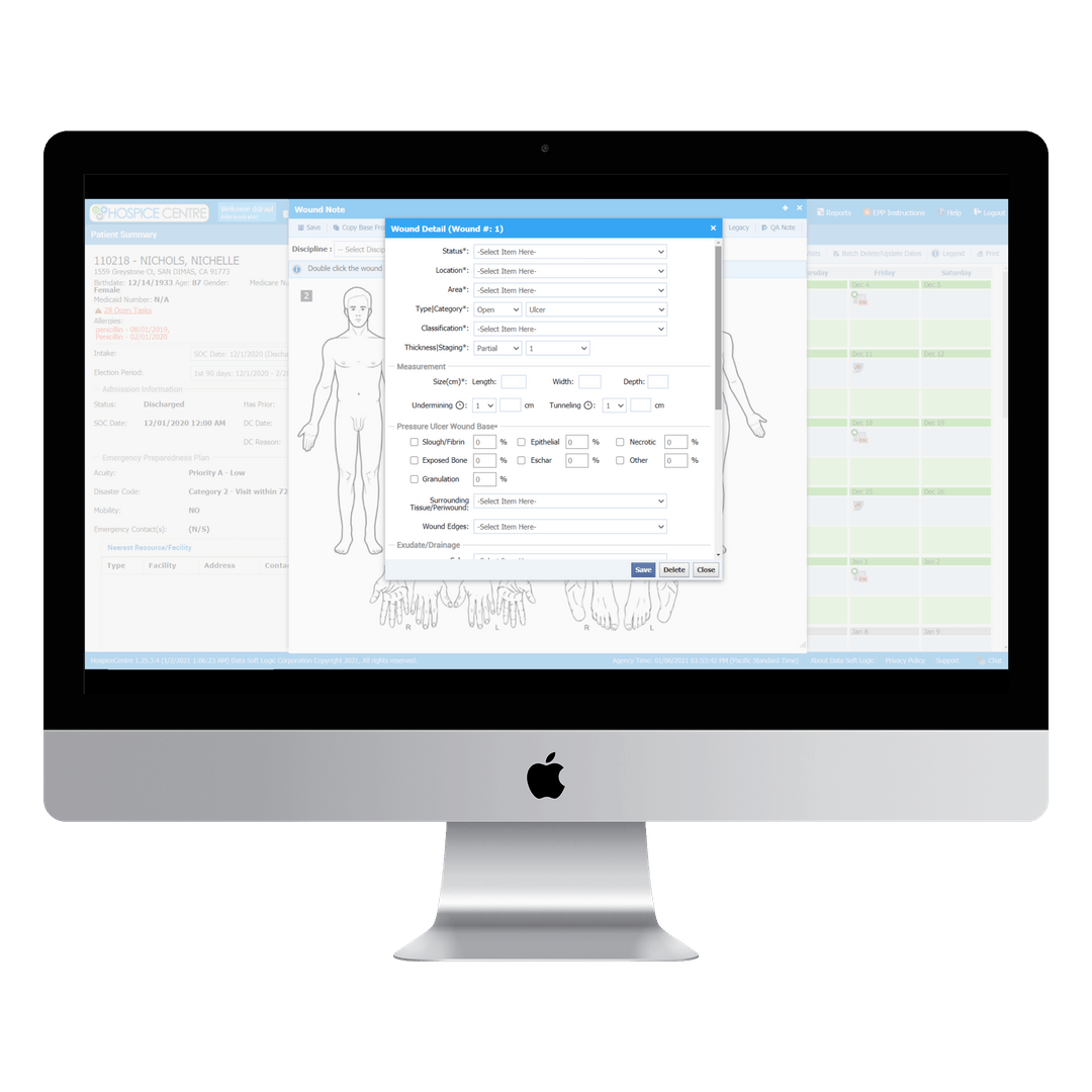 Data Soft Logic Hospice Centre